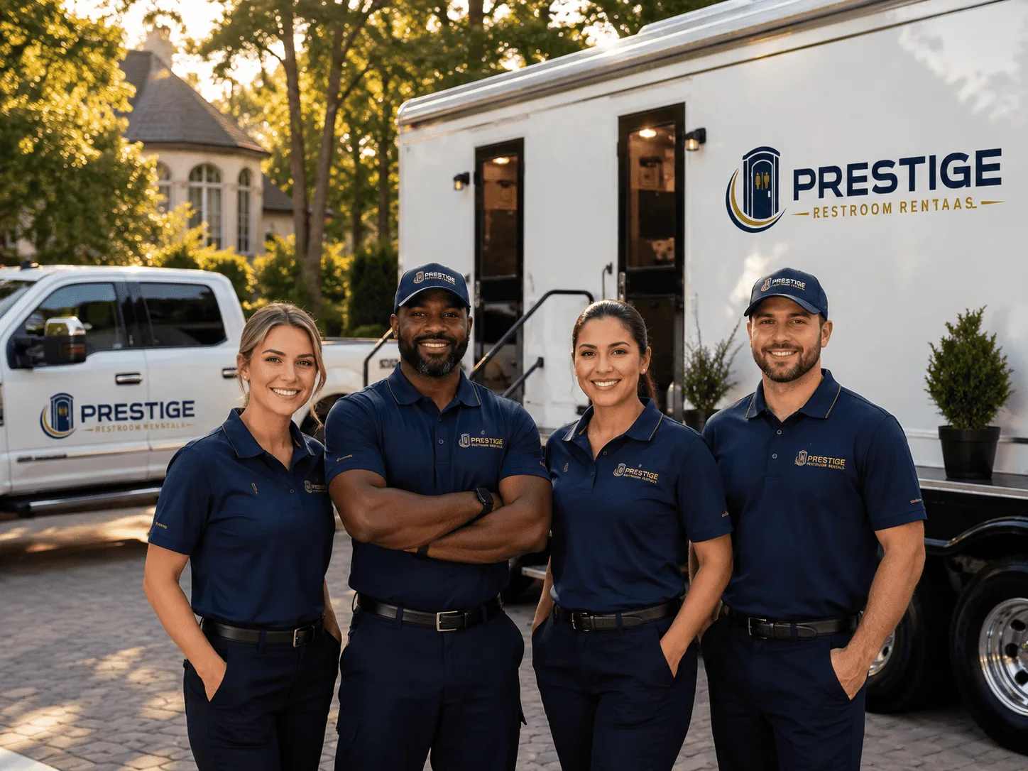 Trusted Luxury Portable Restrooms company in Thompsons, TX